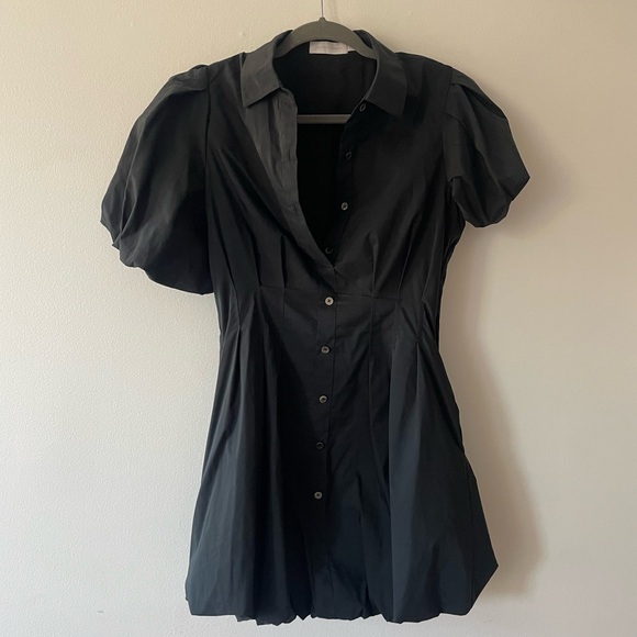 Johnathan simkhai Cleo bubble hem mini dress - Picture 3 of 6